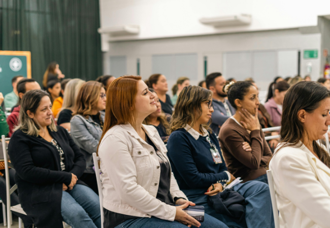 Audience at an event