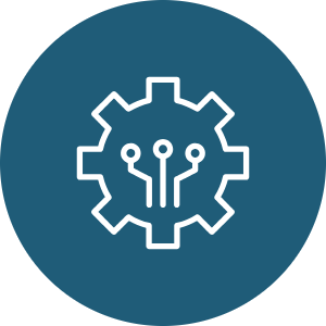 Technology and data security icon